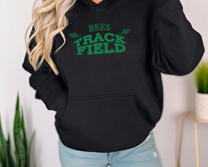 Custom Curve Track and Field Hoodie (Unisex)