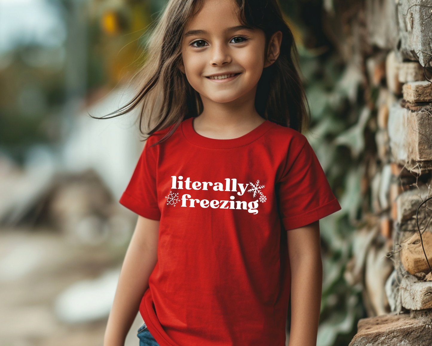 Literally Freezing Tee Youth Size