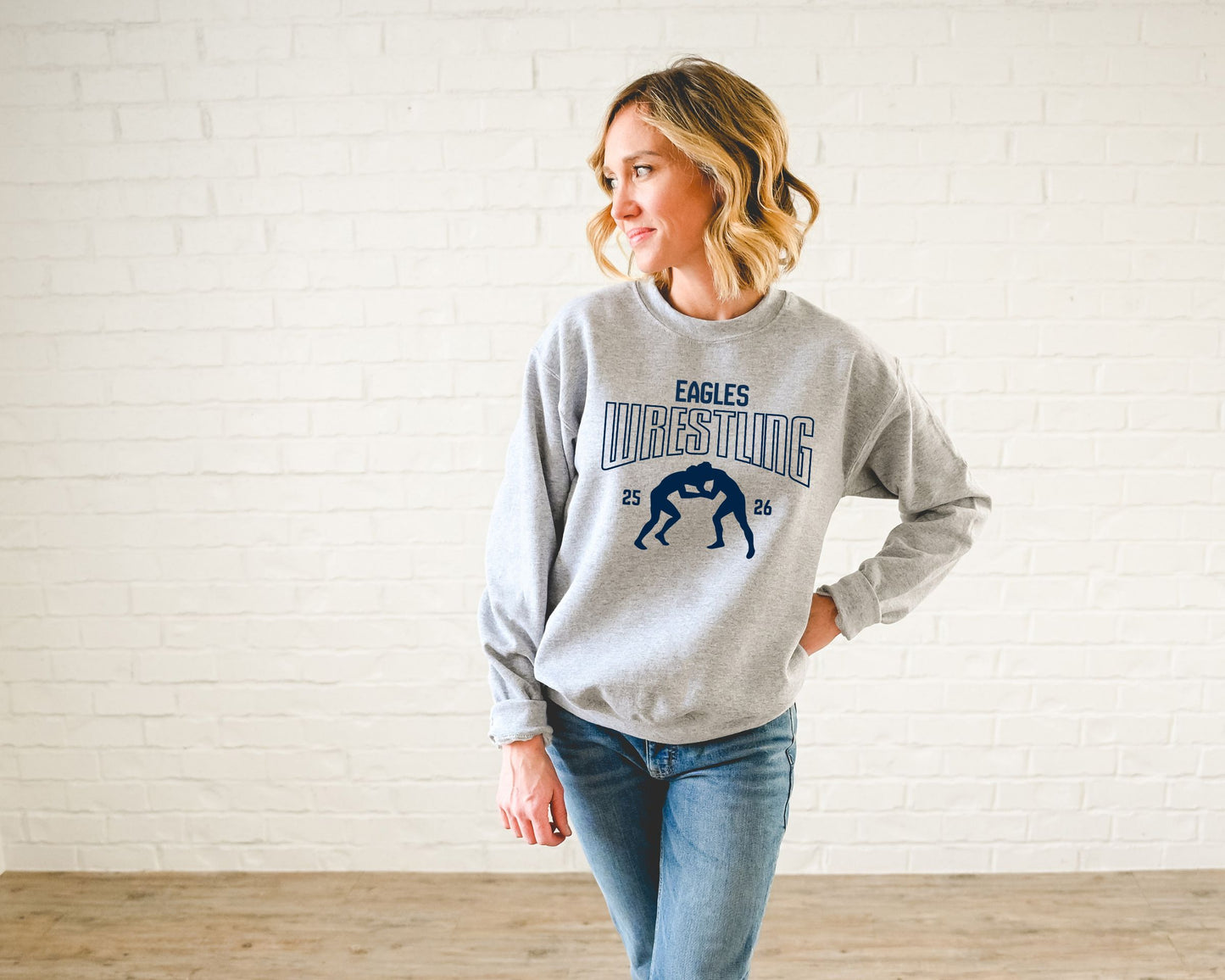 Eagles Wrestling Sweatshirt La Bella Rose Boutique