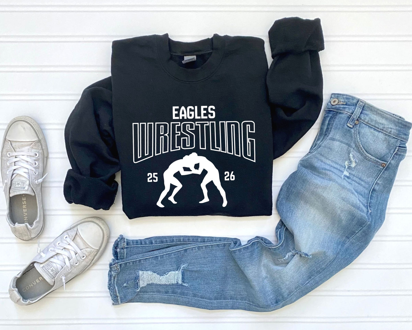 Eagles Wrestling Sweatshirt La Bella Rose Boutique