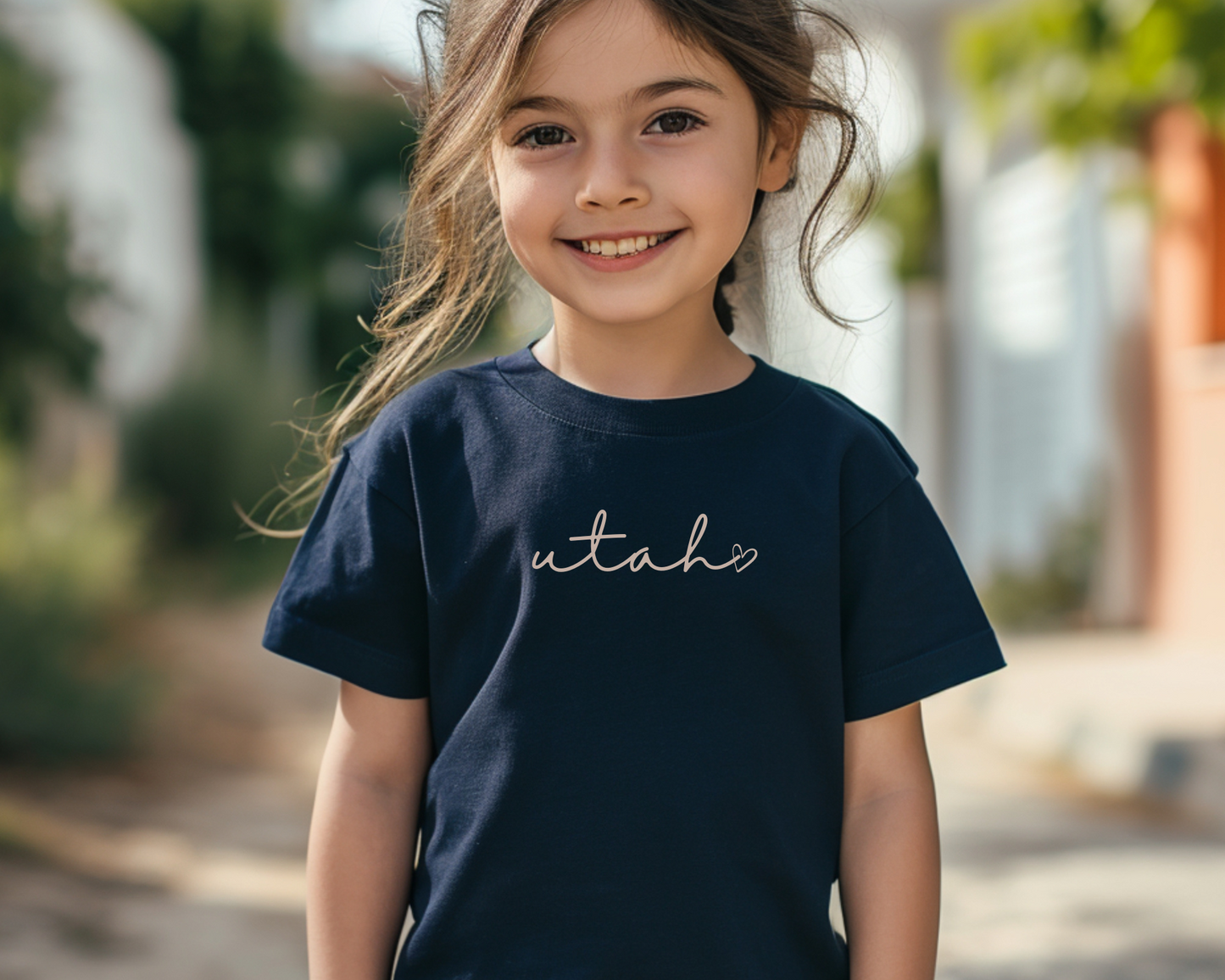 Cursive State Tee Youth Size