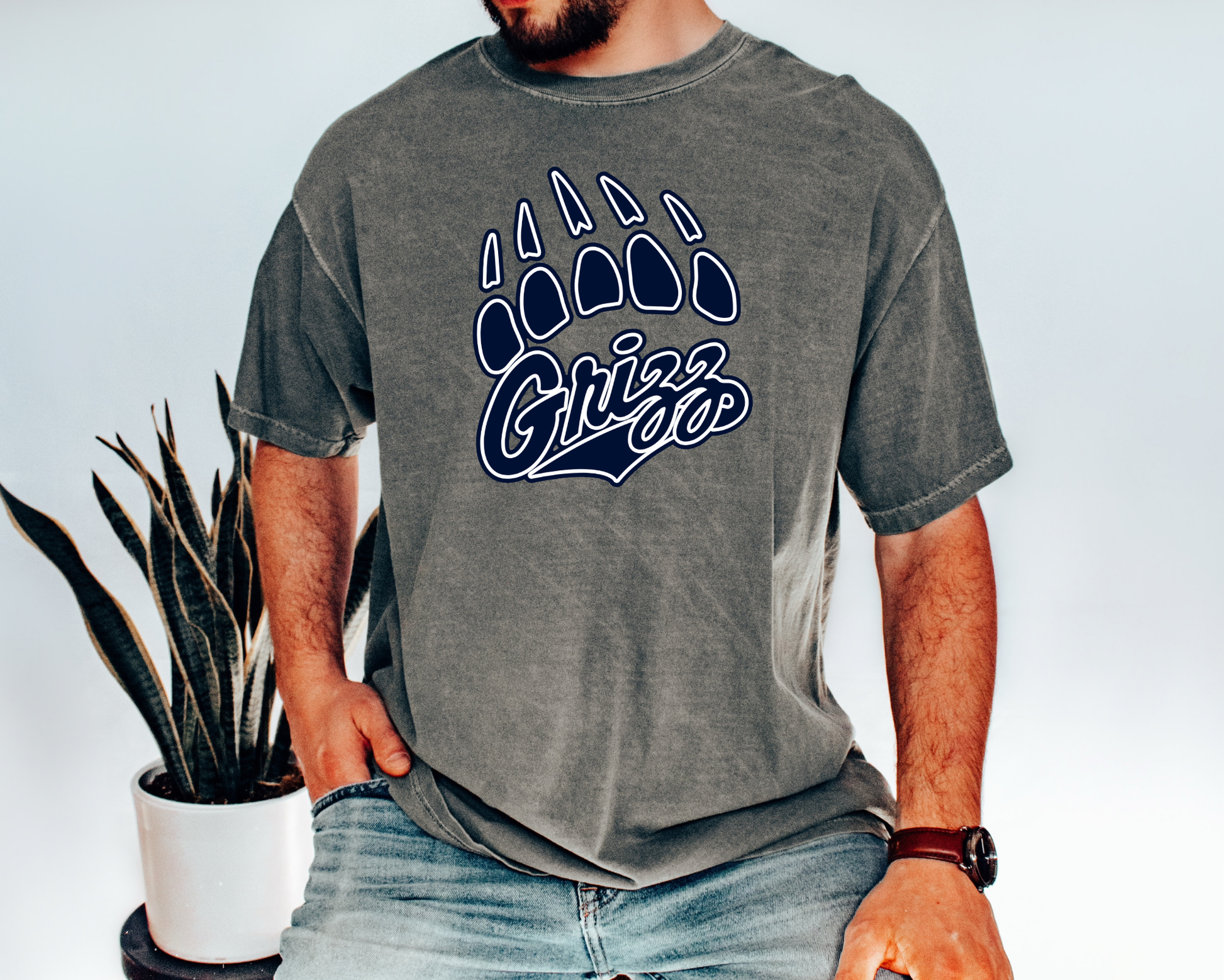 Skyline Grizz "Paw" Tees La Bella Rose Boutique