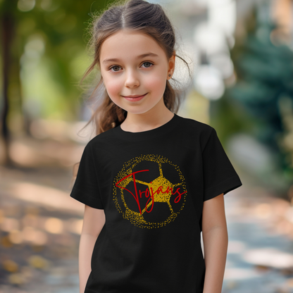 Personalized Faded Soccer Ball Tee Youth Size