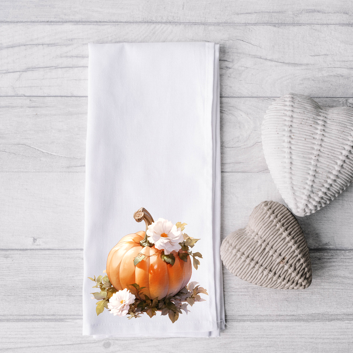 Fall Floral Tea Towels