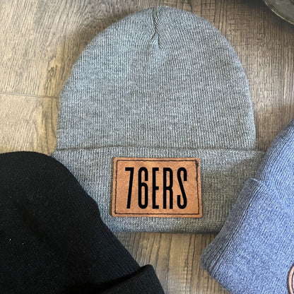 Custom Team Beanies with Leather Patches – Stylish and Warm Personalized Hats