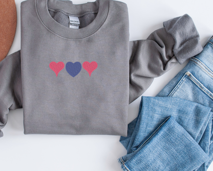 My Heart Embroidered Sweatshirt