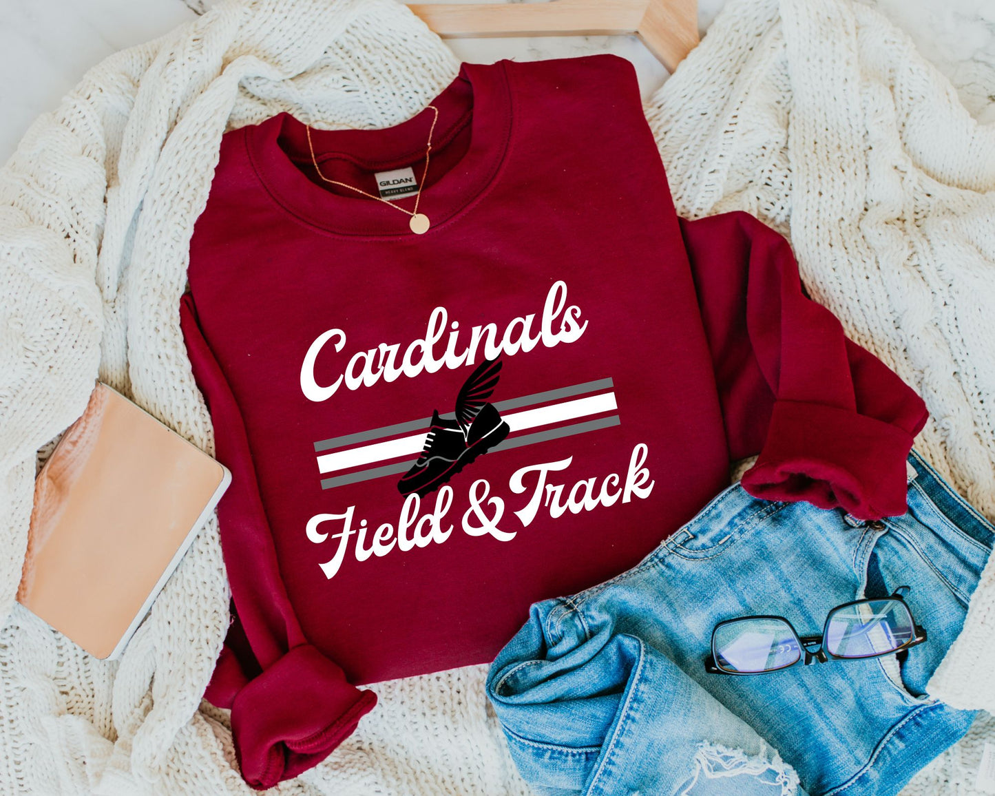 Track and Field Retro Sweatshirt