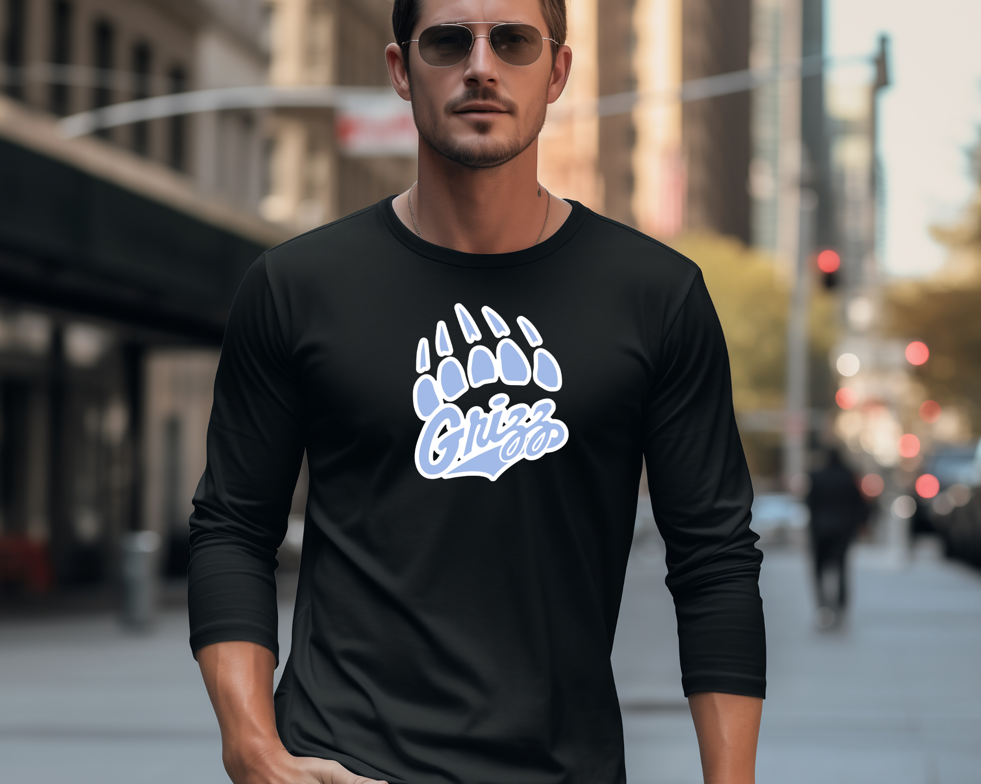 Skyline Grizz "Paw" Long Sleeve La Bella Rose Boutique