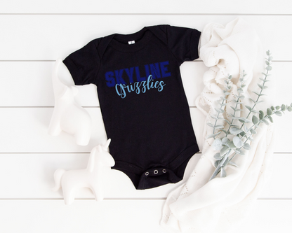 Personalized Team Baby Bodysuit