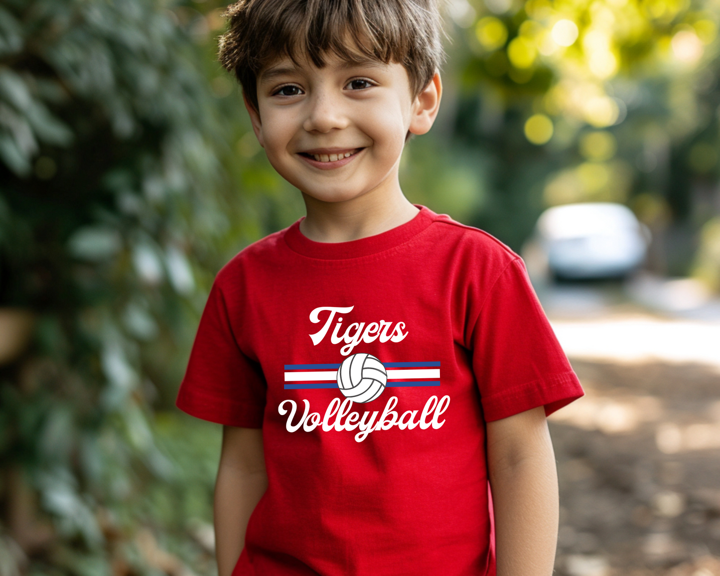 Retro Volleyball Tee Youth Size