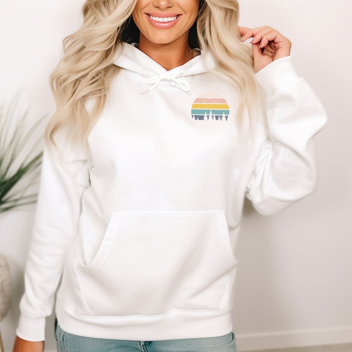 Walk With Me | Moses 6:34 | Foot Steps Hoodie La Bella Rose Boutique