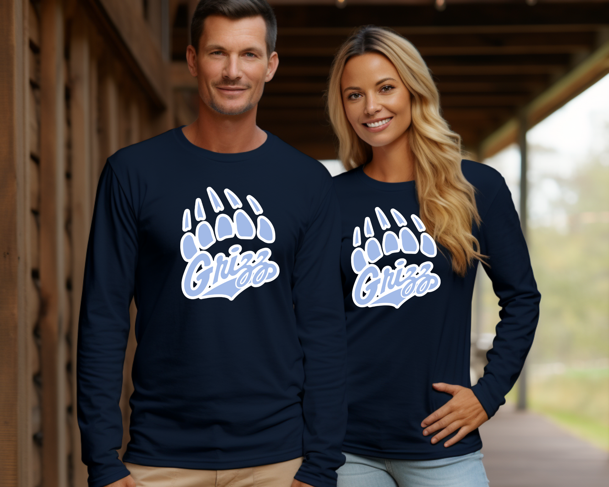 Skyline Grizz "Paw" Long Sleeve La Bella Rose Boutique