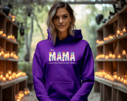 This Mama Wears Her Heart on Her Sleeve Hoodie