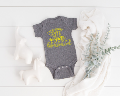 We Are The Team Personalized Baby Bodysuit