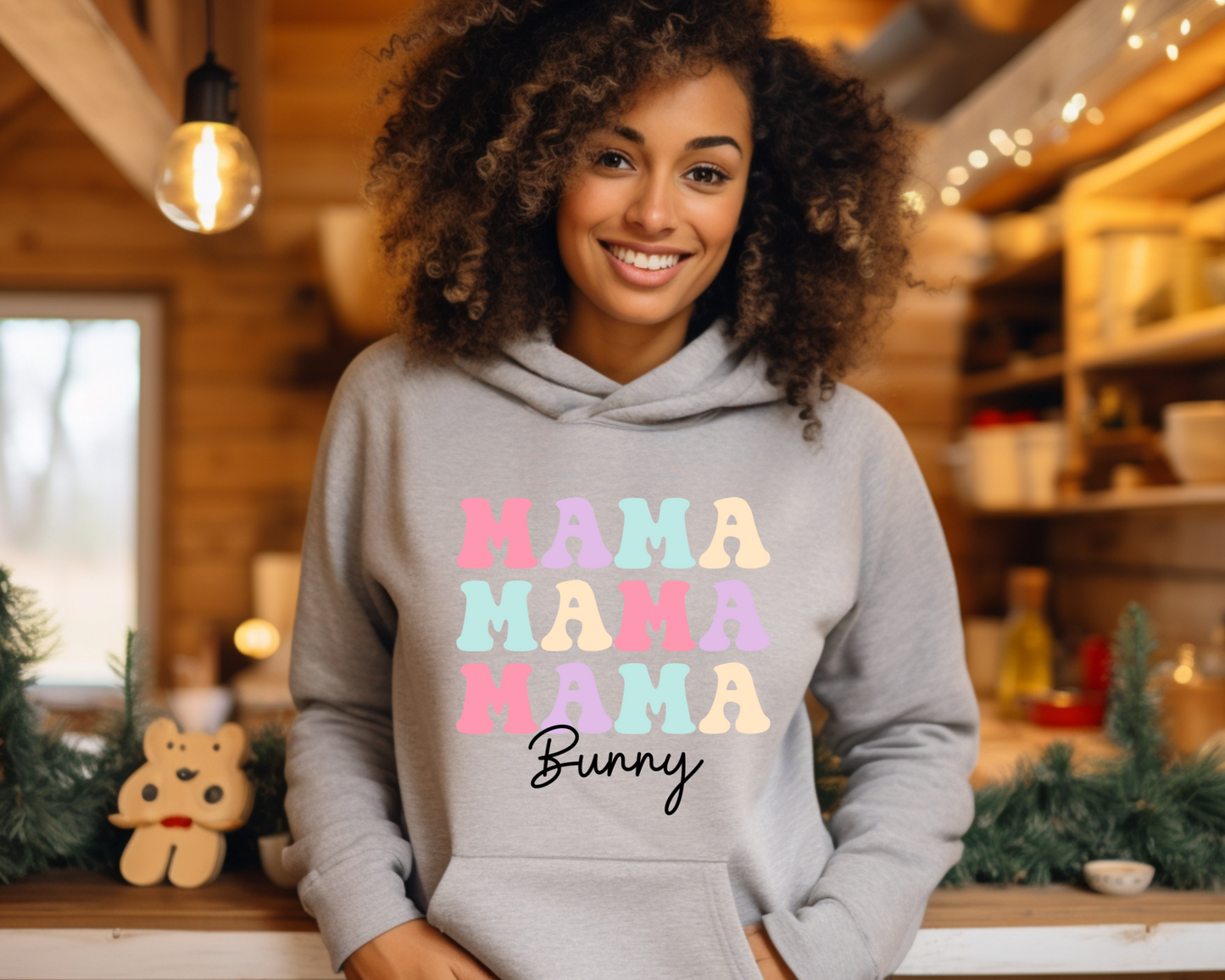 Personalized Mom and Daughter Easter Hoodie