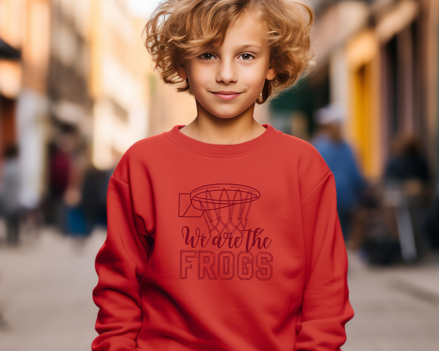 We Are The Personalized Team Sweatshirt Youth Size