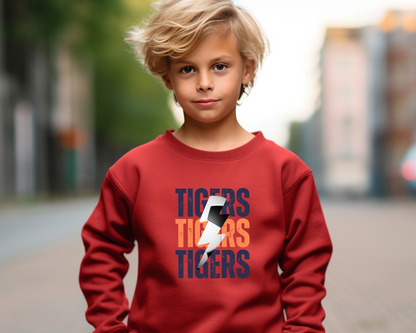 Custom Lightning Soccer Sweatshirt Youth Size