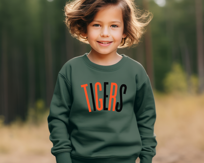 Custom Mascot Sweatshirt Youth Size