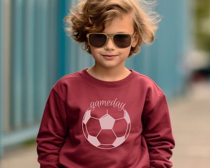 Personalized Soccer Fan Sweatshirt Youth Size