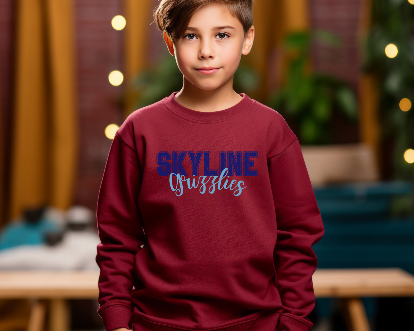 Personalized Team Sweatshirt Youth Size