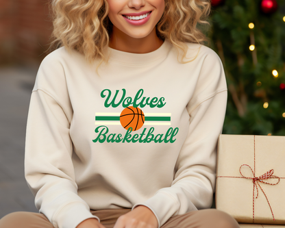 Retro Basketball Sweatshirt