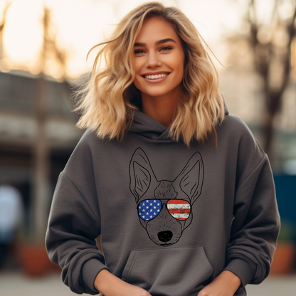 USA Dog Hoodie sweatshirts