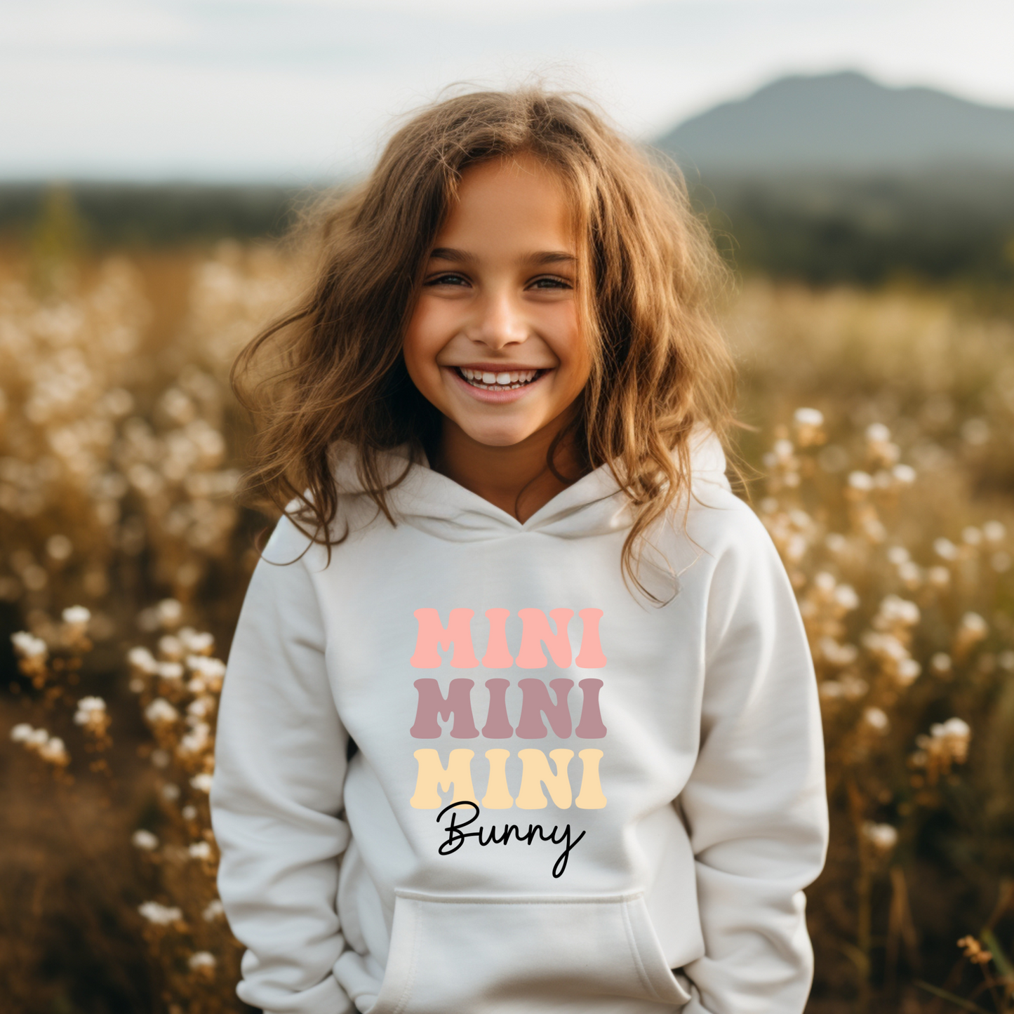 Personalized Mom and Daughter Easter Hoodie