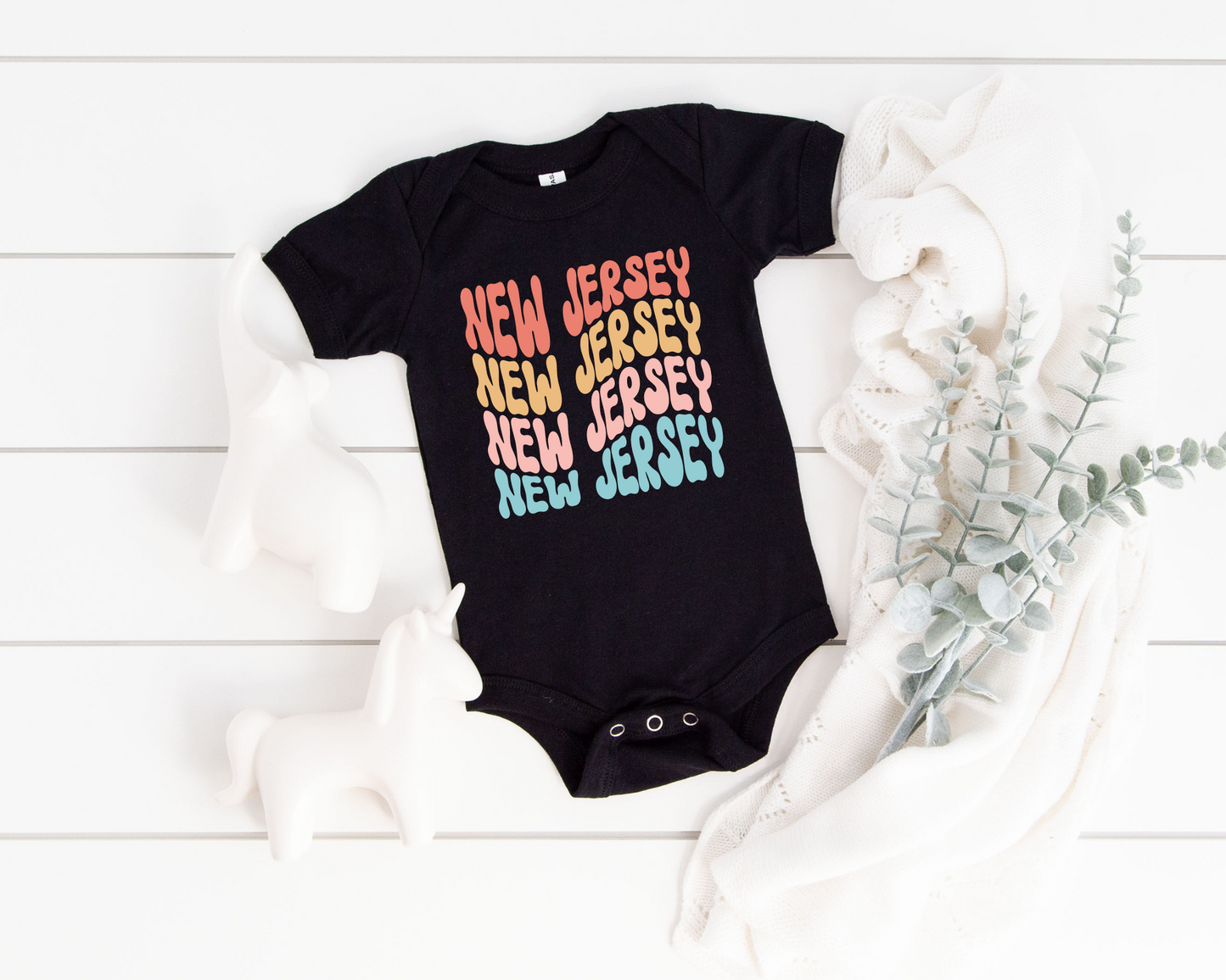 Retro State Baby Bodysuit