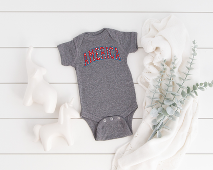 America Baby Bodysuits