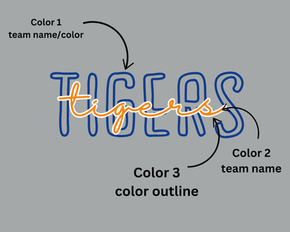 Personalized Team Tees La Bella Rose Boutique