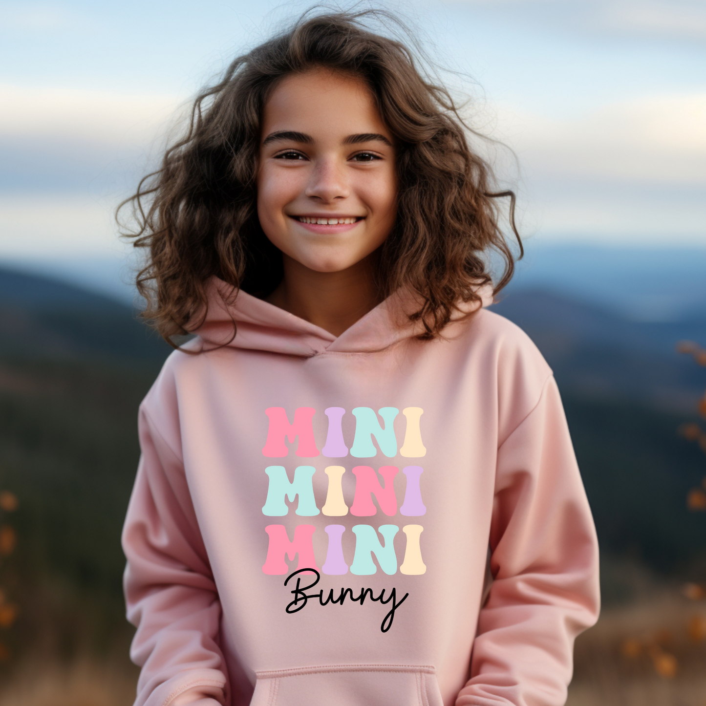 Personalized Mom and Daughter Easter Hoodie