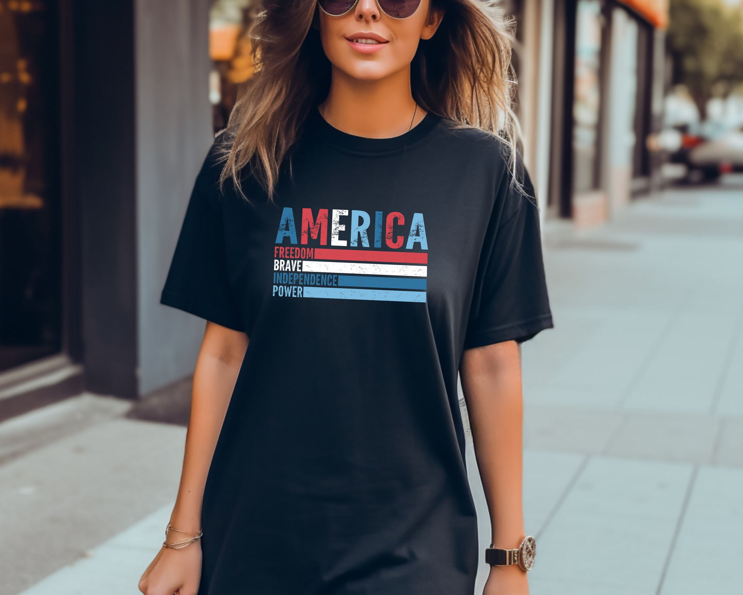 America 4th of July Tees La Bella Rose Boutique