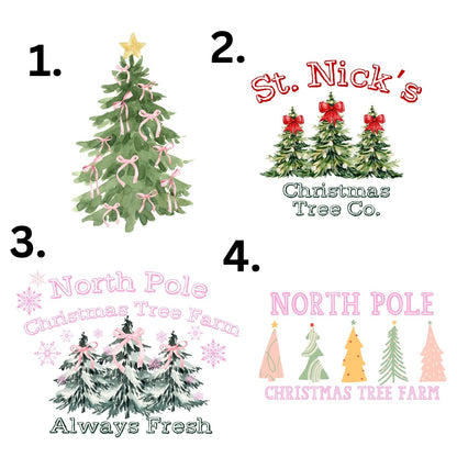 Christmas Tree Farm Tea Towel La Bella Rose Boutique