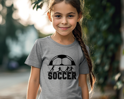 Personalized Soccer Fan Tee Youth Size