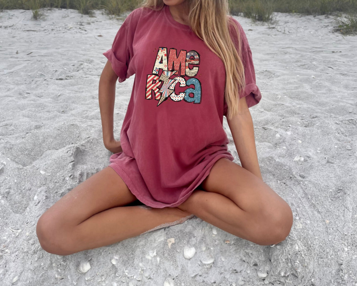America 4th of July Tees La Bella Rose Boutique