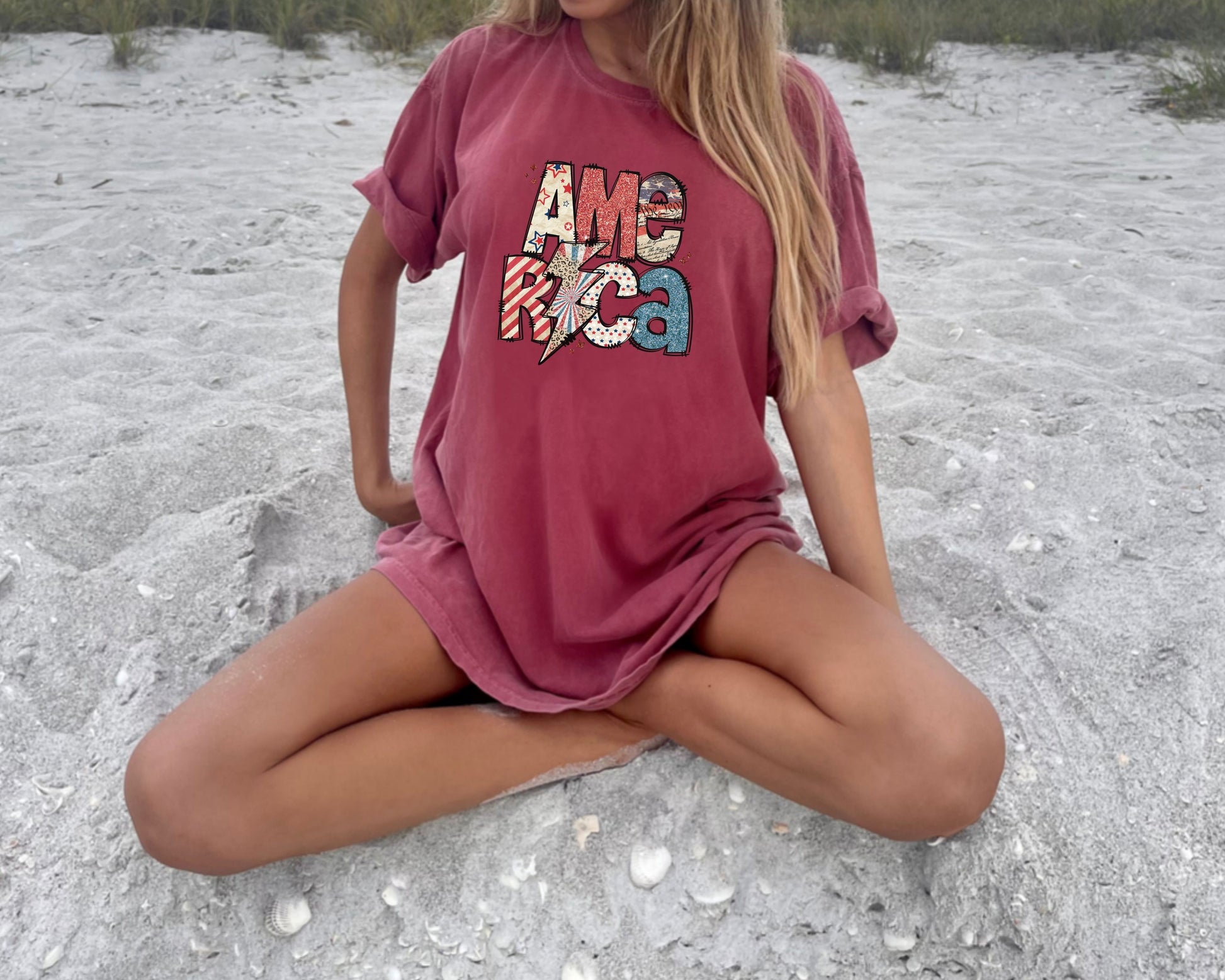 America 4th of July Tees La Bella Rose Boutique