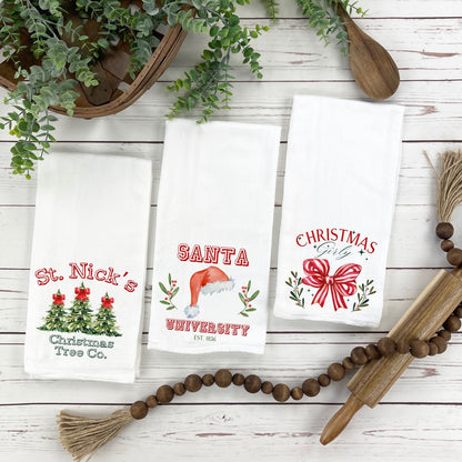 Festive Christmas Kitchen Towel La Bella Rose Boutique