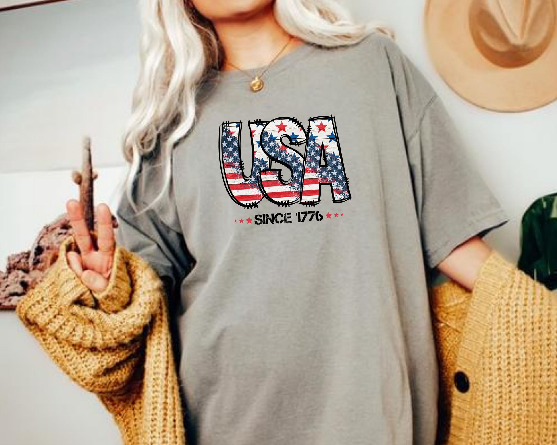 America 4th of July Tees La Bella Rose Boutique