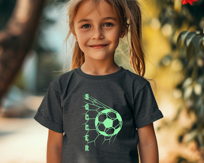 Personalized Soccer Fan Tee Youth Size