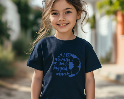 Personalized Soccer Fan Tee Youth Size