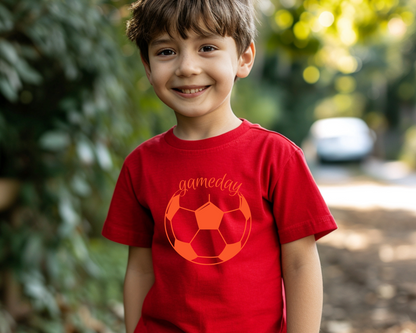 Personalized Soccer Fan Tee Youth Size