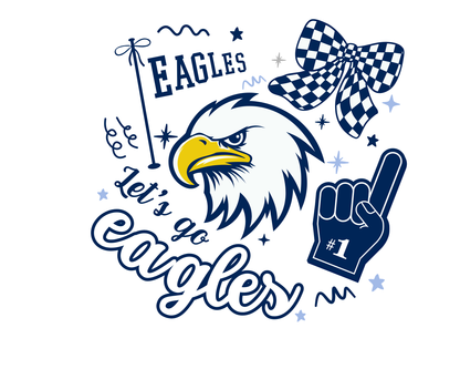 Eagle Rock "Let's Go Eagles" Hoodie La Bella Rose Boutique