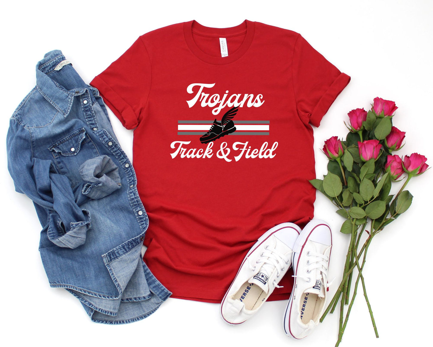 Track and Field Retro Tee