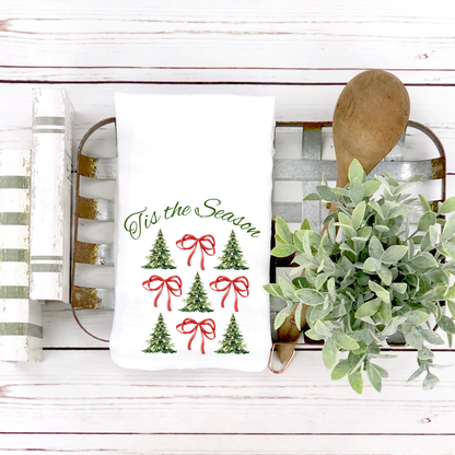 Festive Holiday Kitchen Towel La Bella Rose Boutique