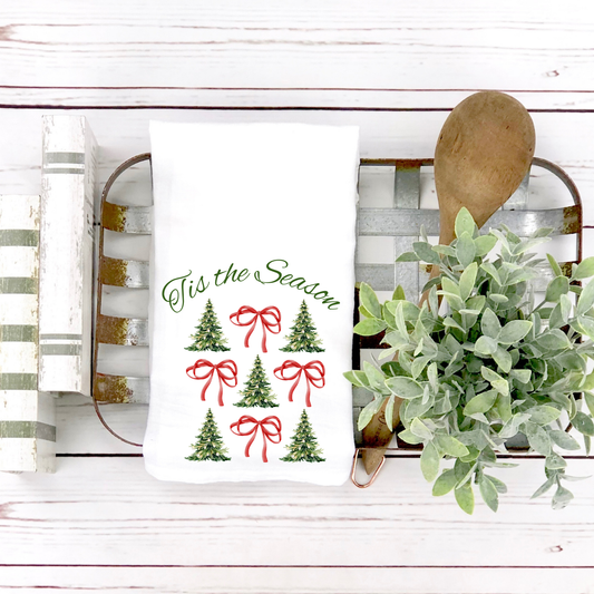 Festive Holiday Kitchen Towel La Bella Rose Boutique