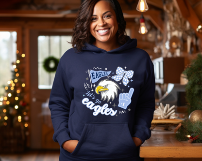 Eagle Rock "Let's Go Eagles" Hoodie La Bella Rose Boutique
