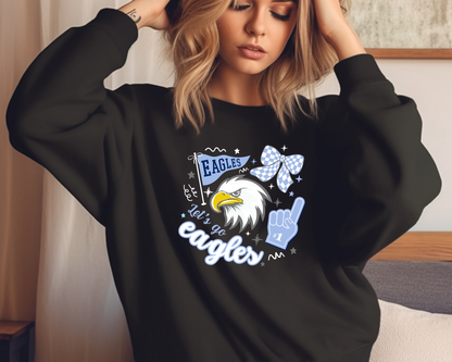 Eagle Rock "Let's Go Eagle" Sweatshirt La Bella Rose Boutique