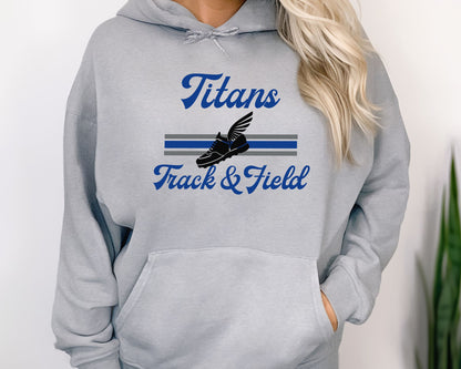 Track and Field Retro Hoodie (Unisex)