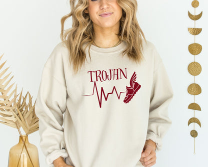 Personalized Pulse Track and Field Sweatshirt