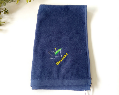 Embroidered State Golf Towel